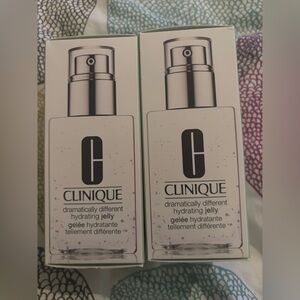 NEW TWO Clinique Dramatically Different Hydrating Jelly Face Moisturizer